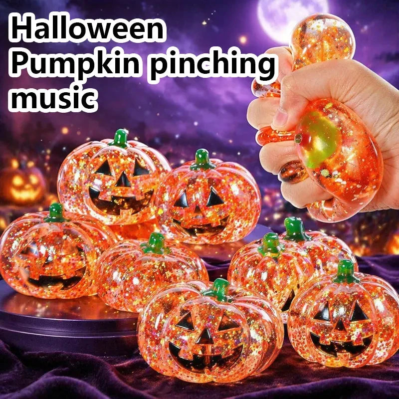 Cute Halloween Pumpkin Squishy Toy